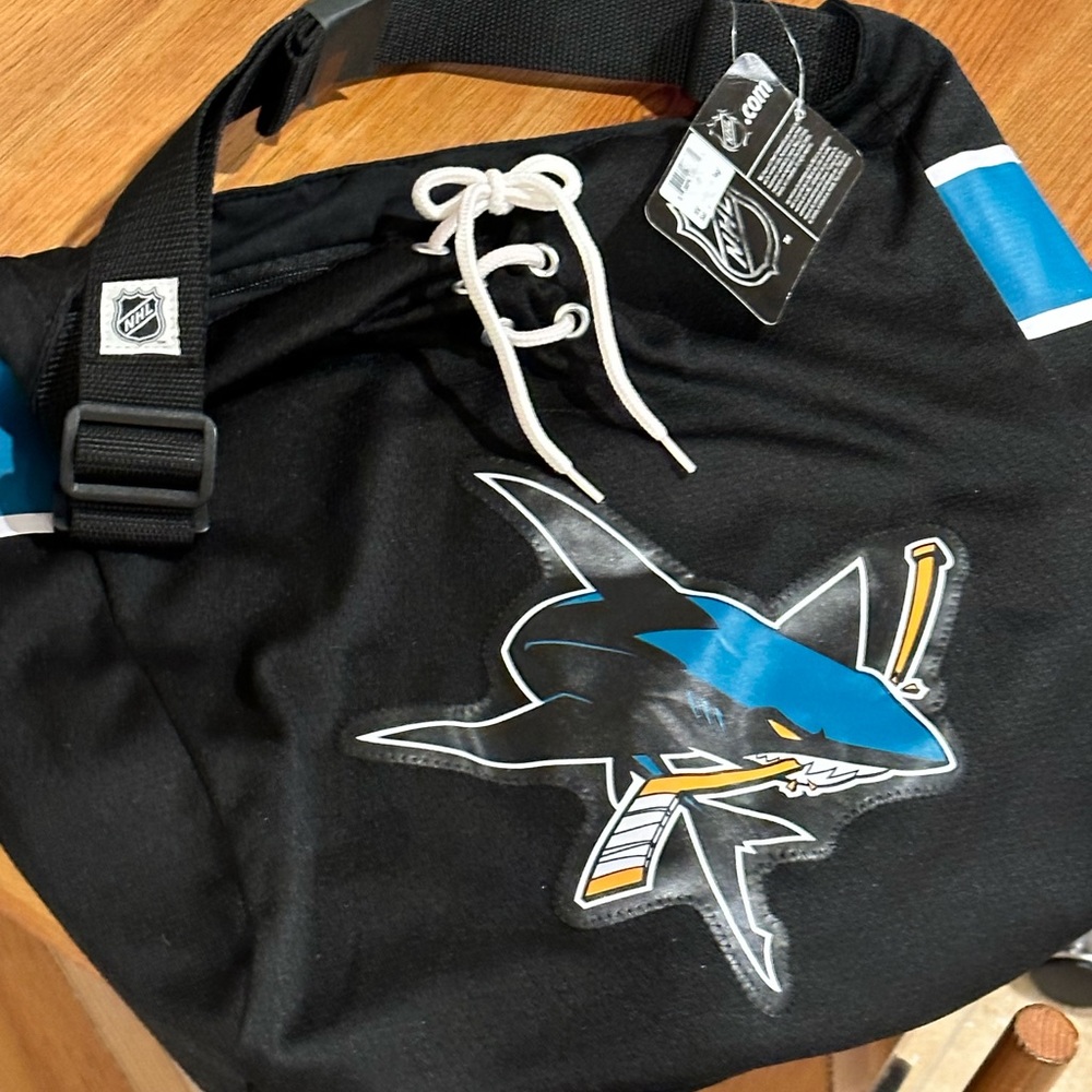 NWT San Jose Sharks Jersey Bag - Picture 6 of 8